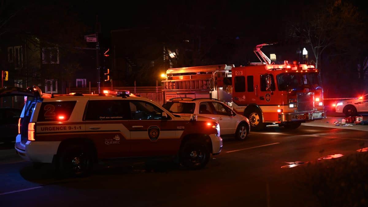 Collision à Limoilou: une piétonne entre la vie et la mort