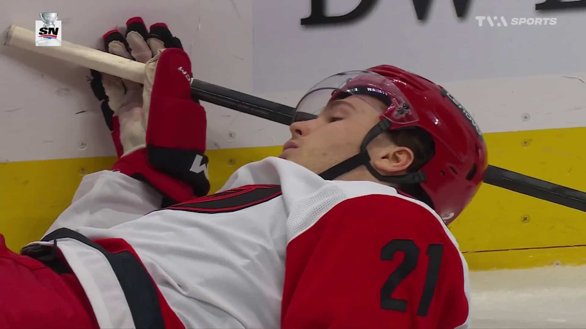 Kleven assomme Nikishin... et n’est pas puni