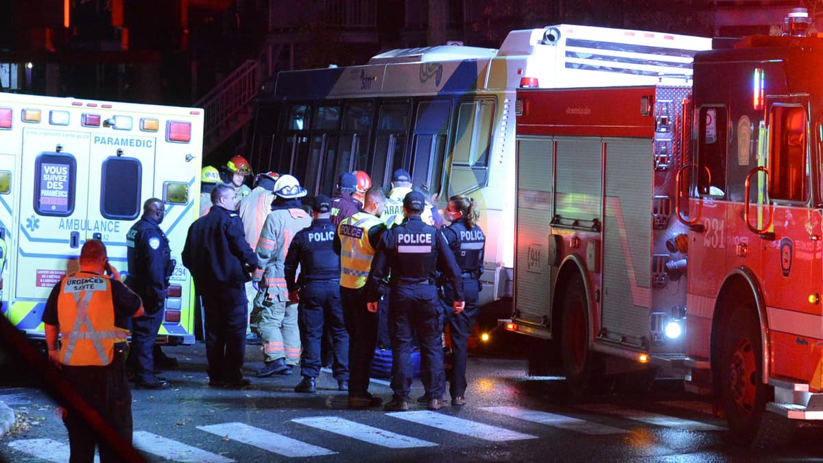 Un piéton happé mortellement par un autobus de la STM