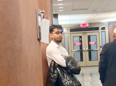 Salman Rahman a avoué avoir heurté à mort un piéton en avril au palais de justice de Montréal.