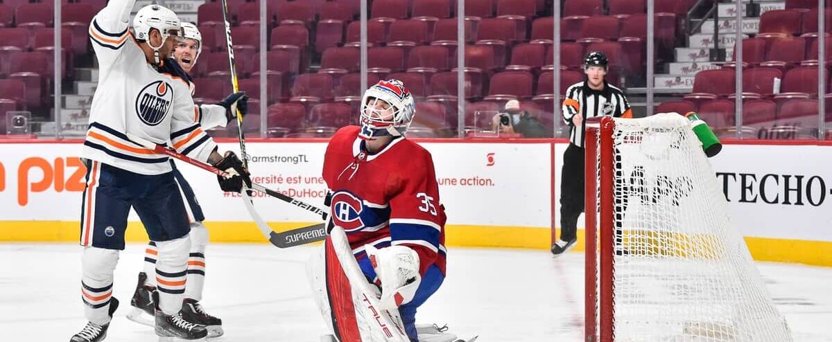 Les Oilers s'amusent à Montréal