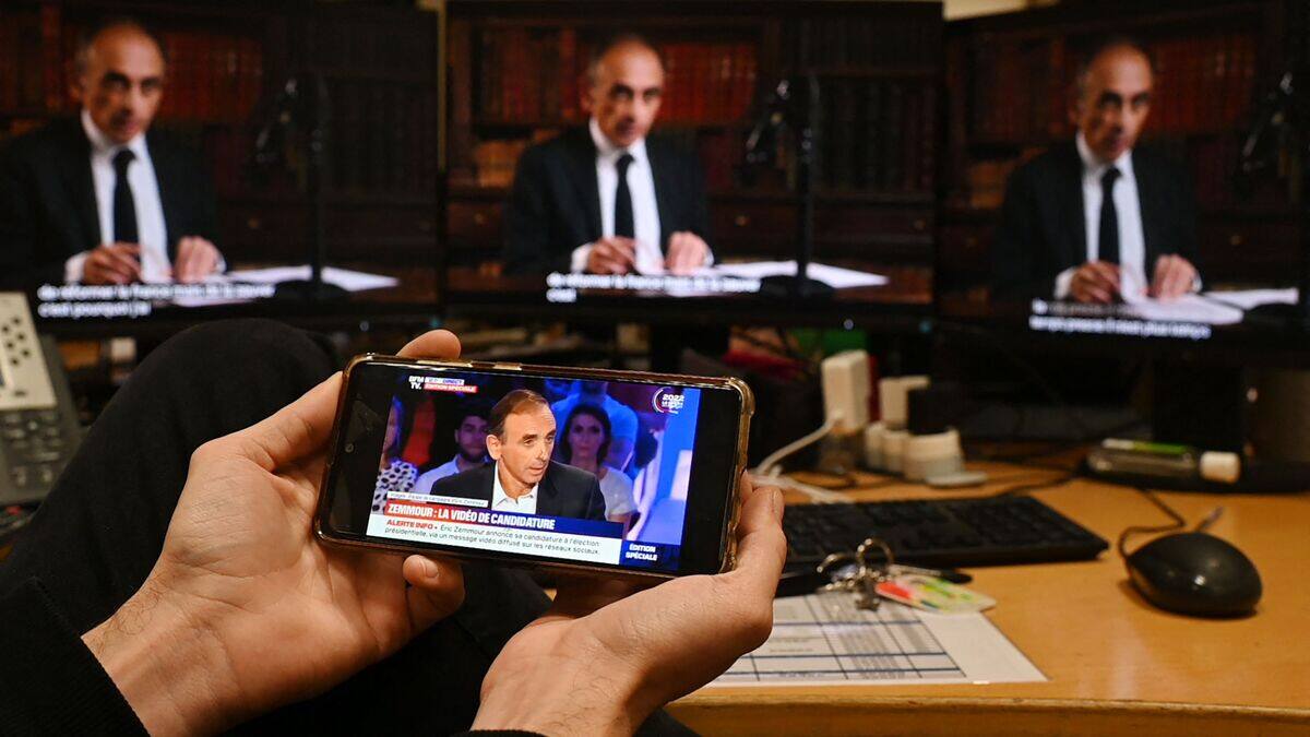 the far right polemicist eric zemmour officially candidate for the french presidential election nenroll nenroll