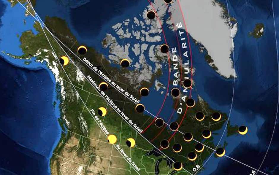 Une éclipse solaire visible au Québec jeudi matin TVA Nouvelles