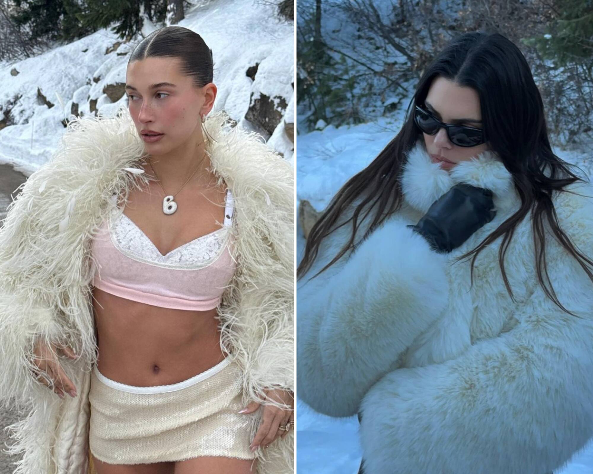 Hailey et Kendall interceptées par la police