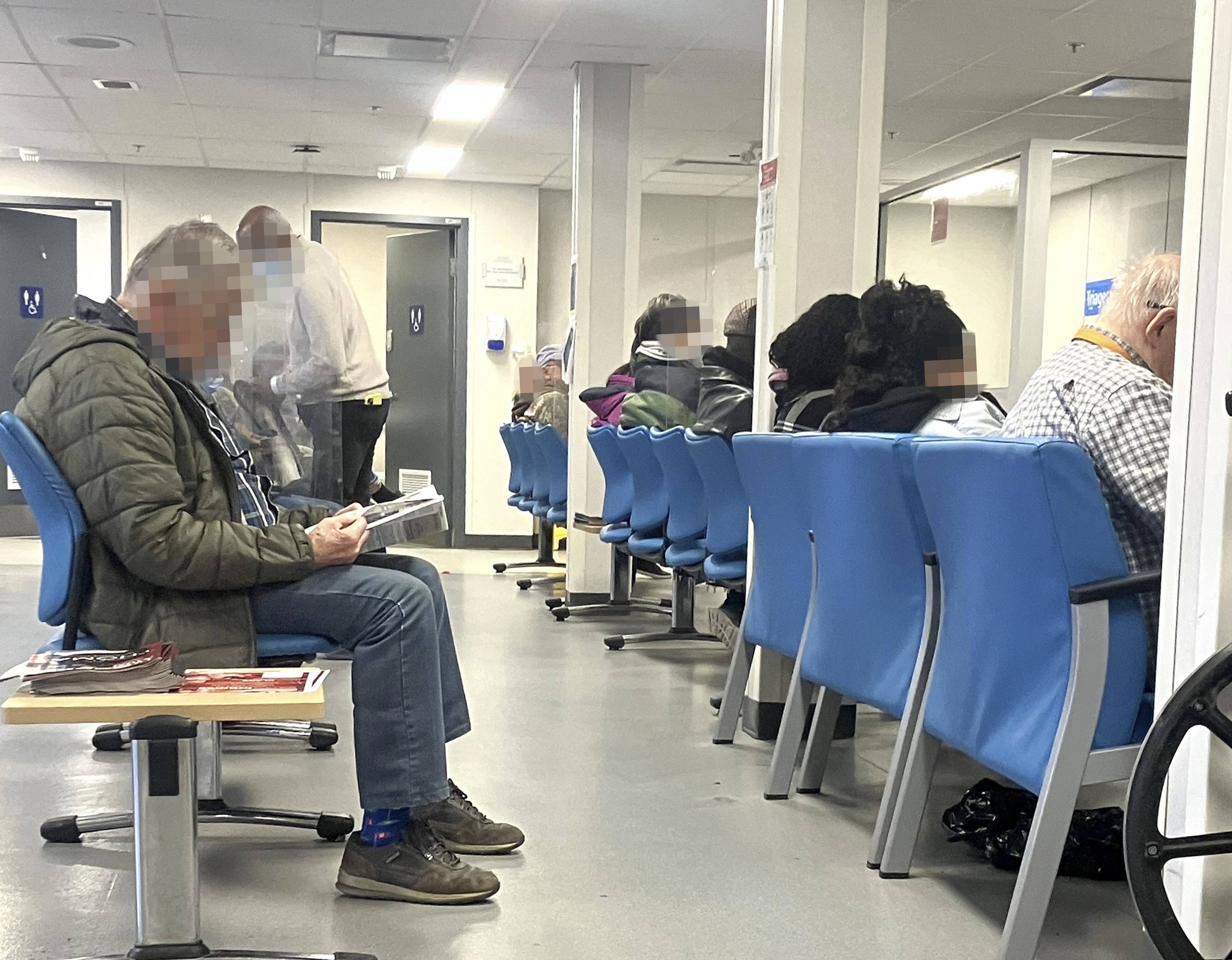 L’urgence de l’hôpital Lakeshore. Montréal, le 15 avril 2026.