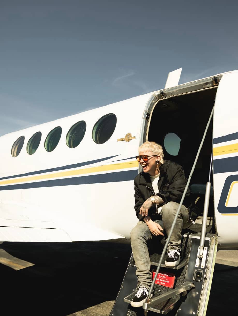 Roxane Bruneau partage une photo terrifiante