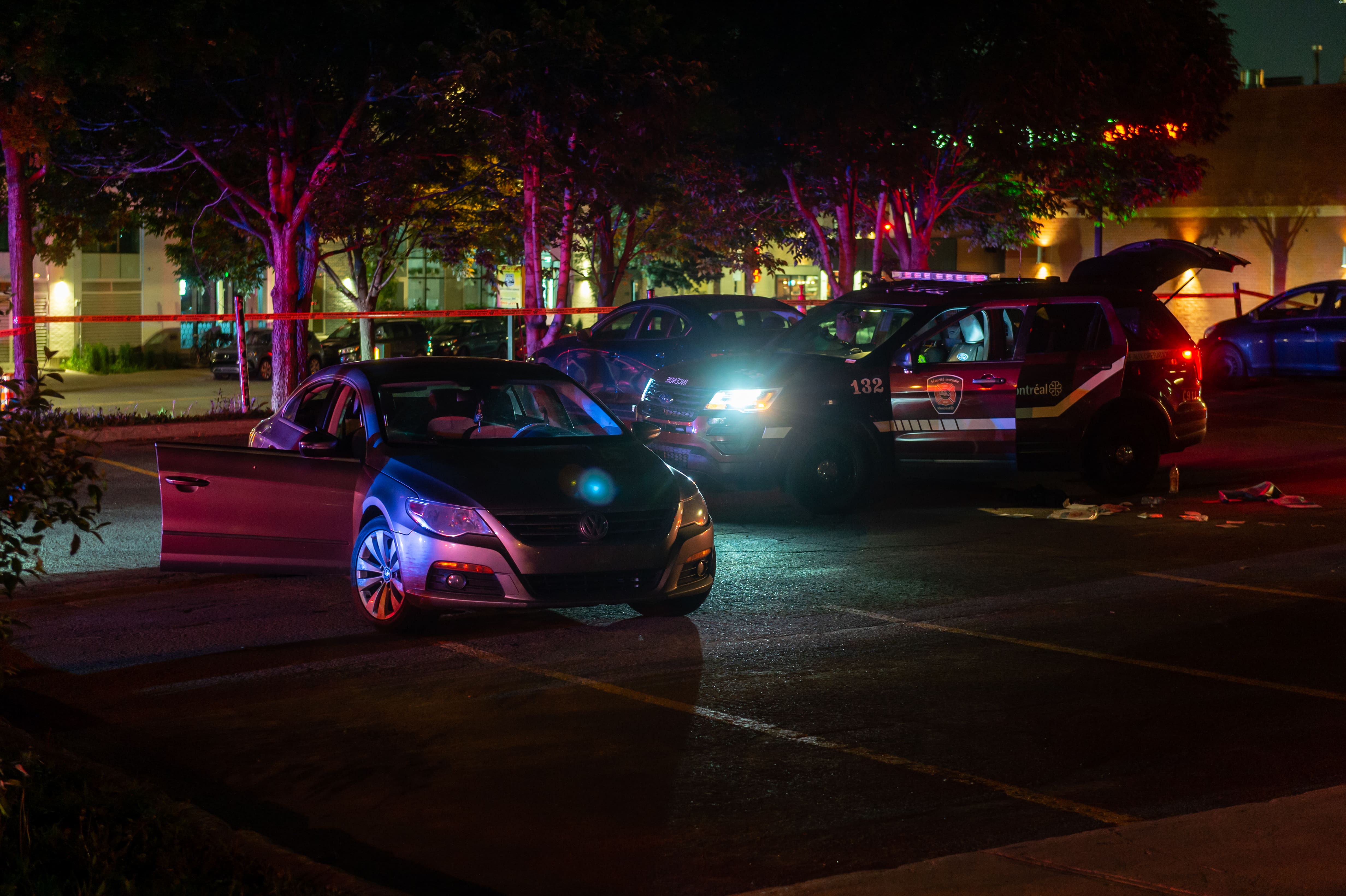 EN IMAGES | Deux nouveaux &eacute;pisodes de violence par arme &agrave; feu en une heure &agrave; Montr&eacute;al