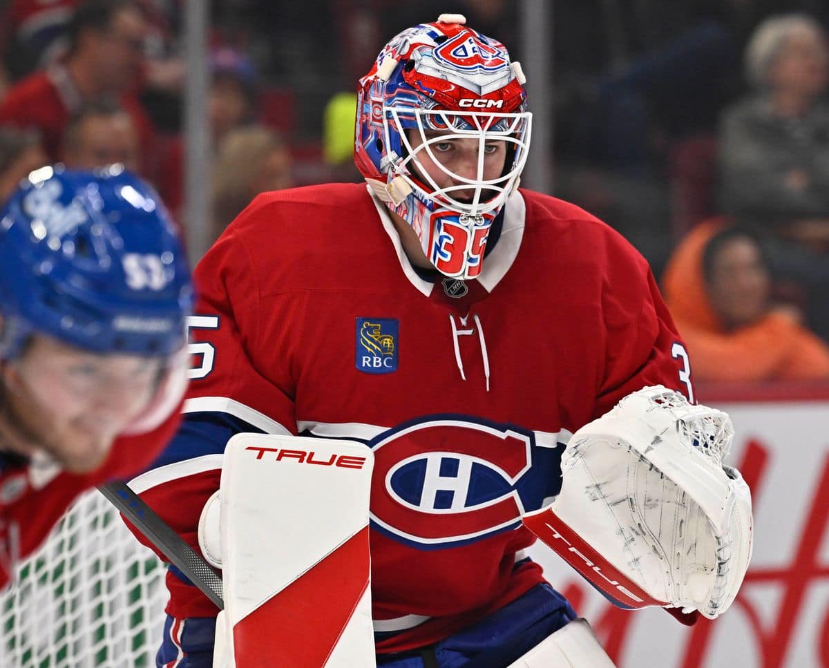 Martin St-Louis confirme que Samuel Montembeault affrontera les S&eacute;nateurs, samedi