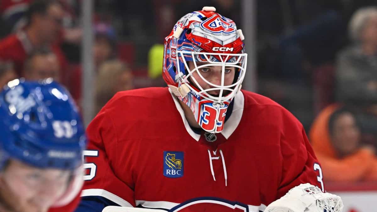 Martin St-Louis confirme que Samuel Montembeault affrontera les Sénateurs, samedi