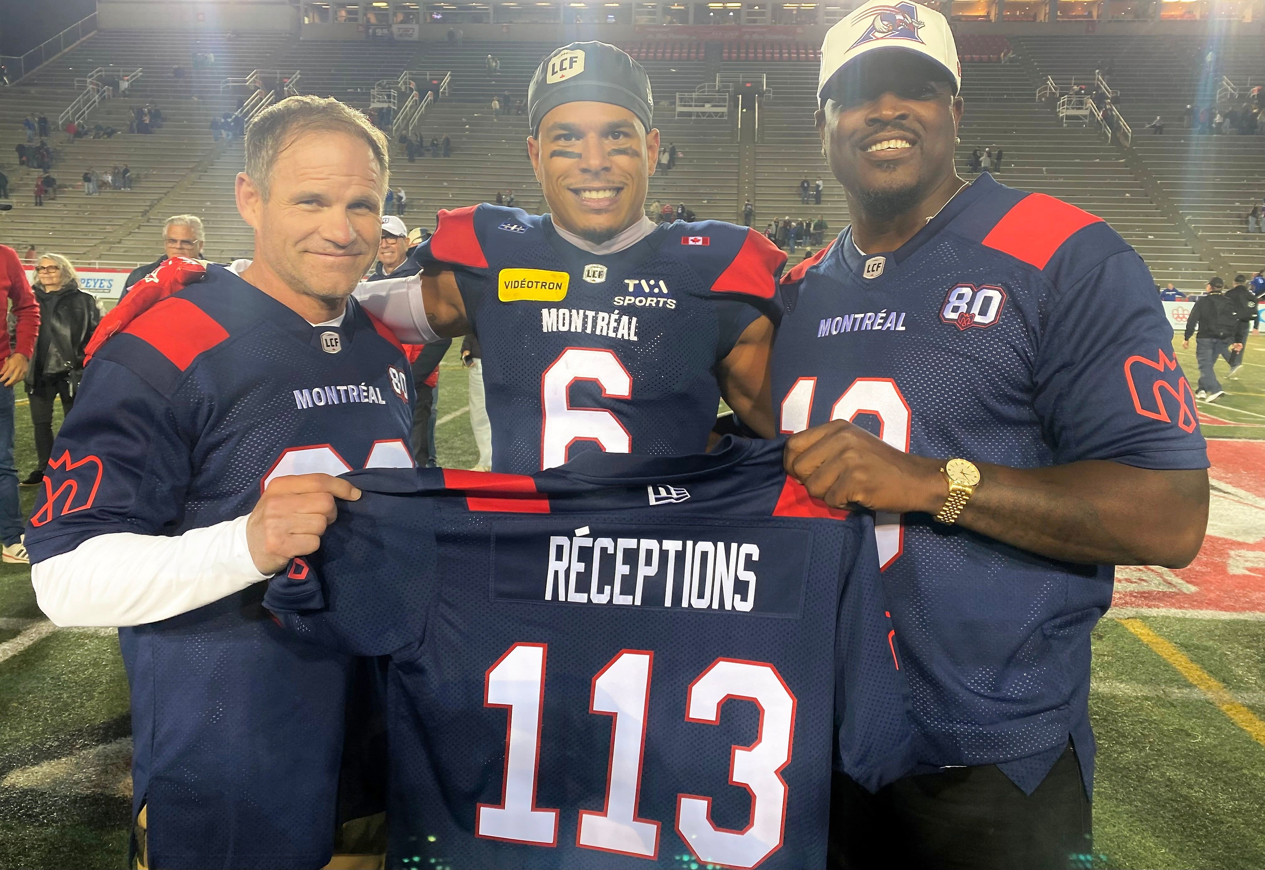 Tyson Philpot a devancé Ben Cahoon et Jamel Richardson sous leurs yeux
