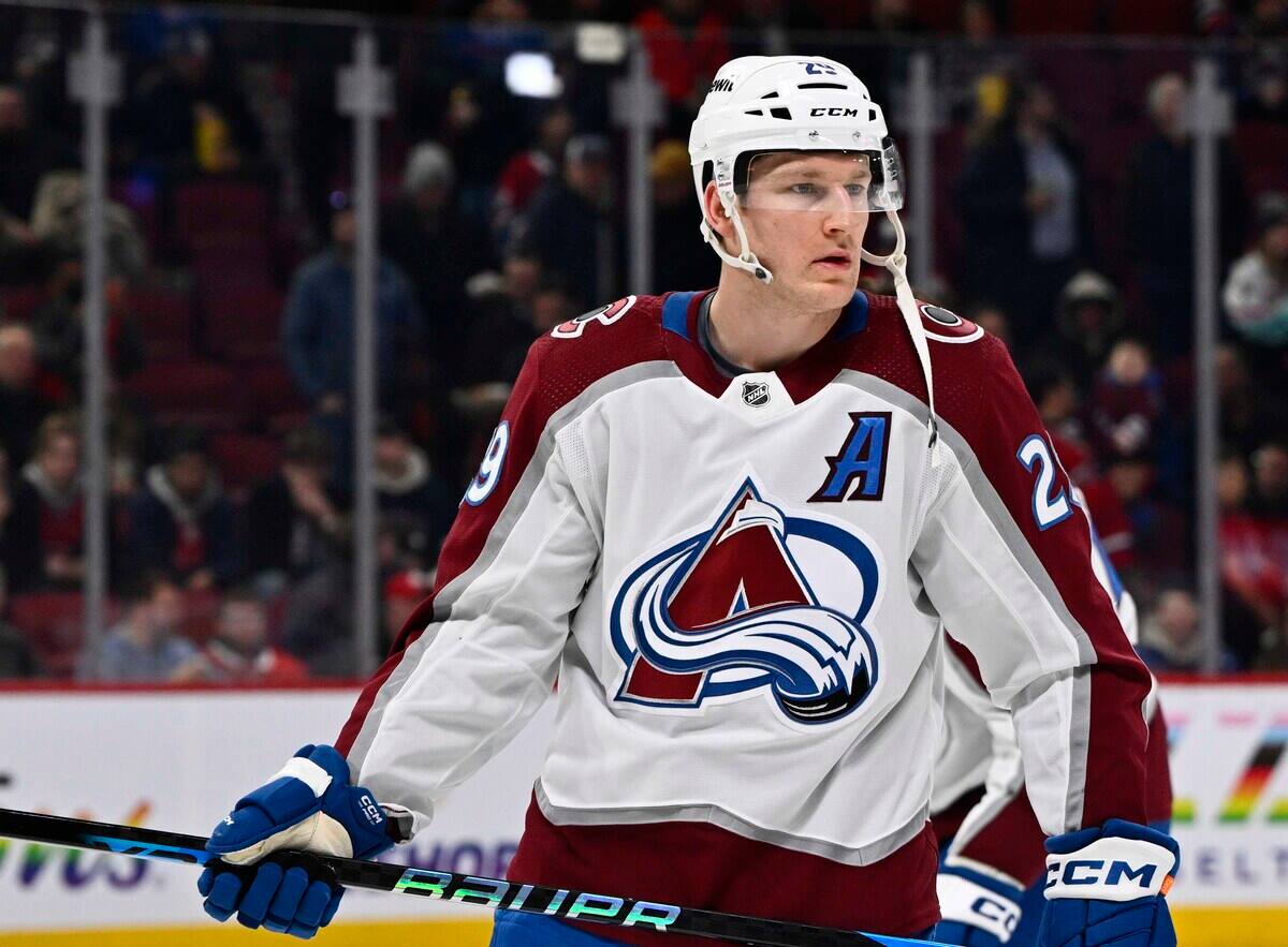 Nathan MacKinnon leading the charge for the Colorado Avalanche