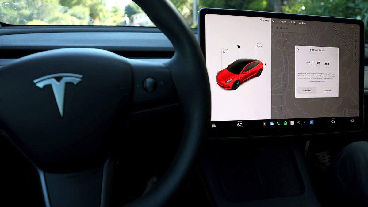 Tesla doit faire une mise à jour de sécurité sur 1,8 million de voitures