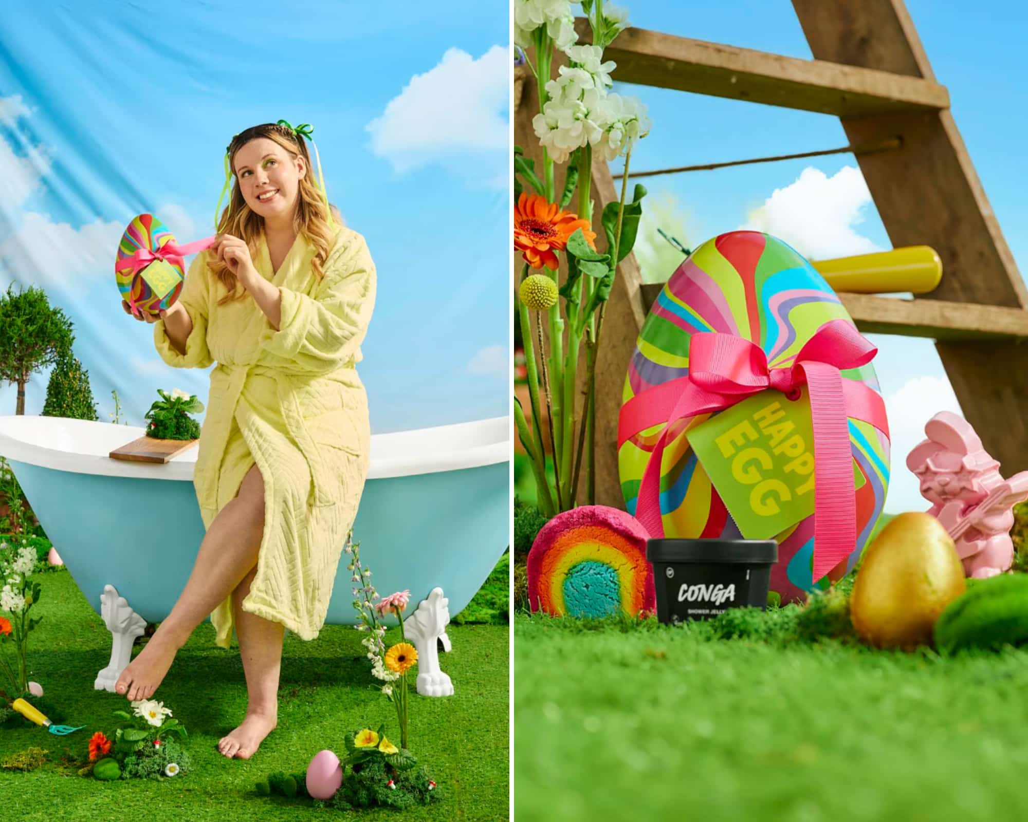 LUSH: la collection de Pâques colorée et éclatée