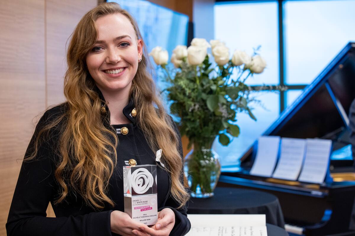 Une Albertaine est honor&eacute;e &agrave; Polytechnique