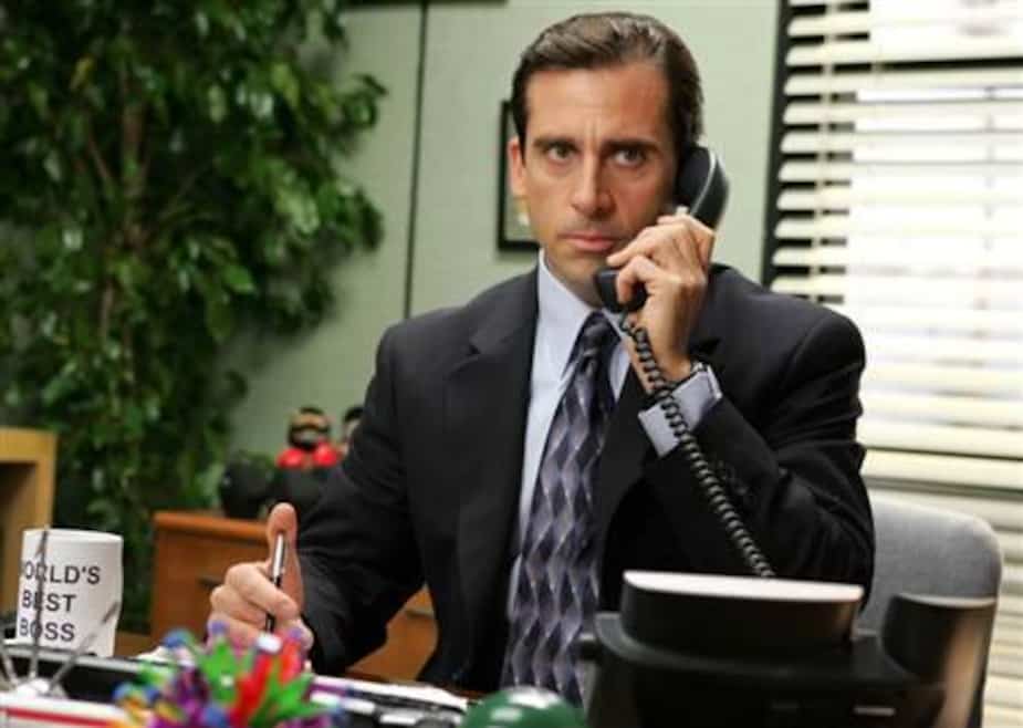 Steve Carell dans The Office