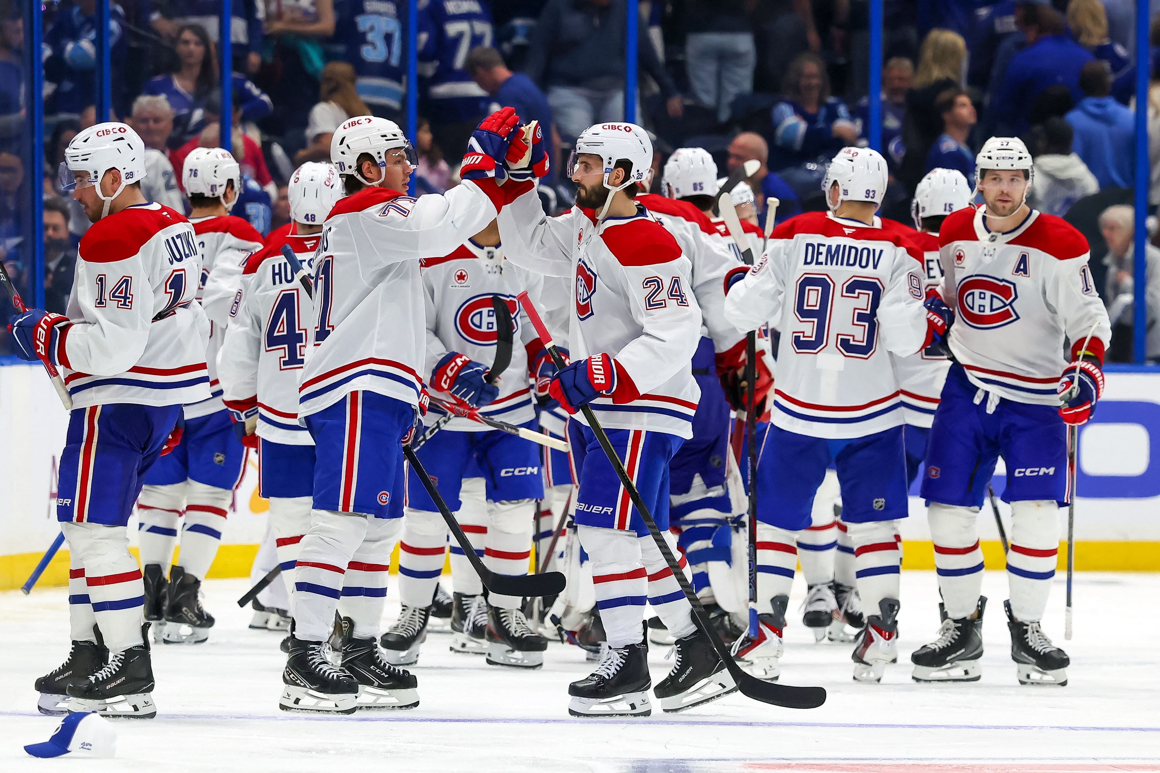 Près de 1,8 million de téléspectateurs ont regardé le CH à TVA Sports