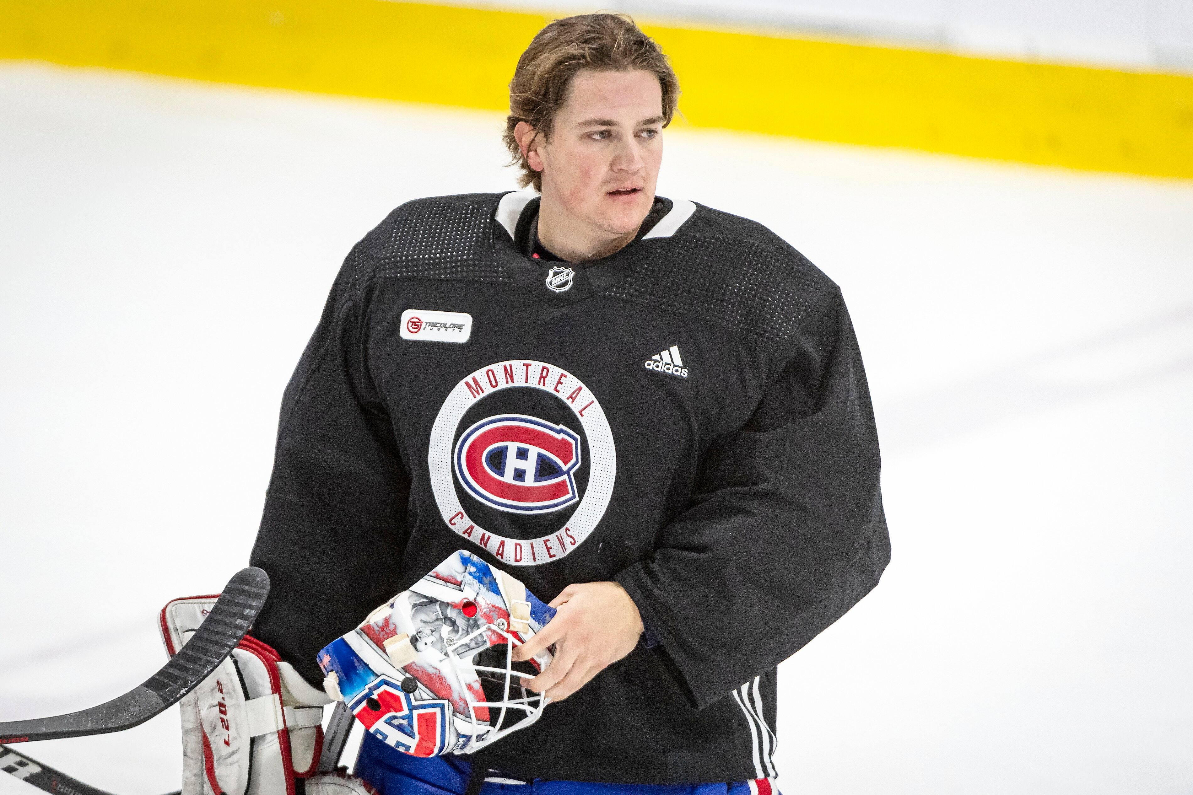 Le CH et Samuel Montembeault n&eacute;gocieraient