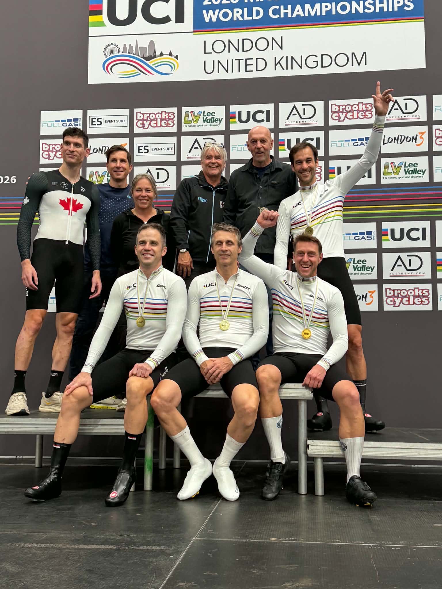 Plusieurs anciens cyclistes québécois de renom ont réalisé un exploit en devenant champions du monde