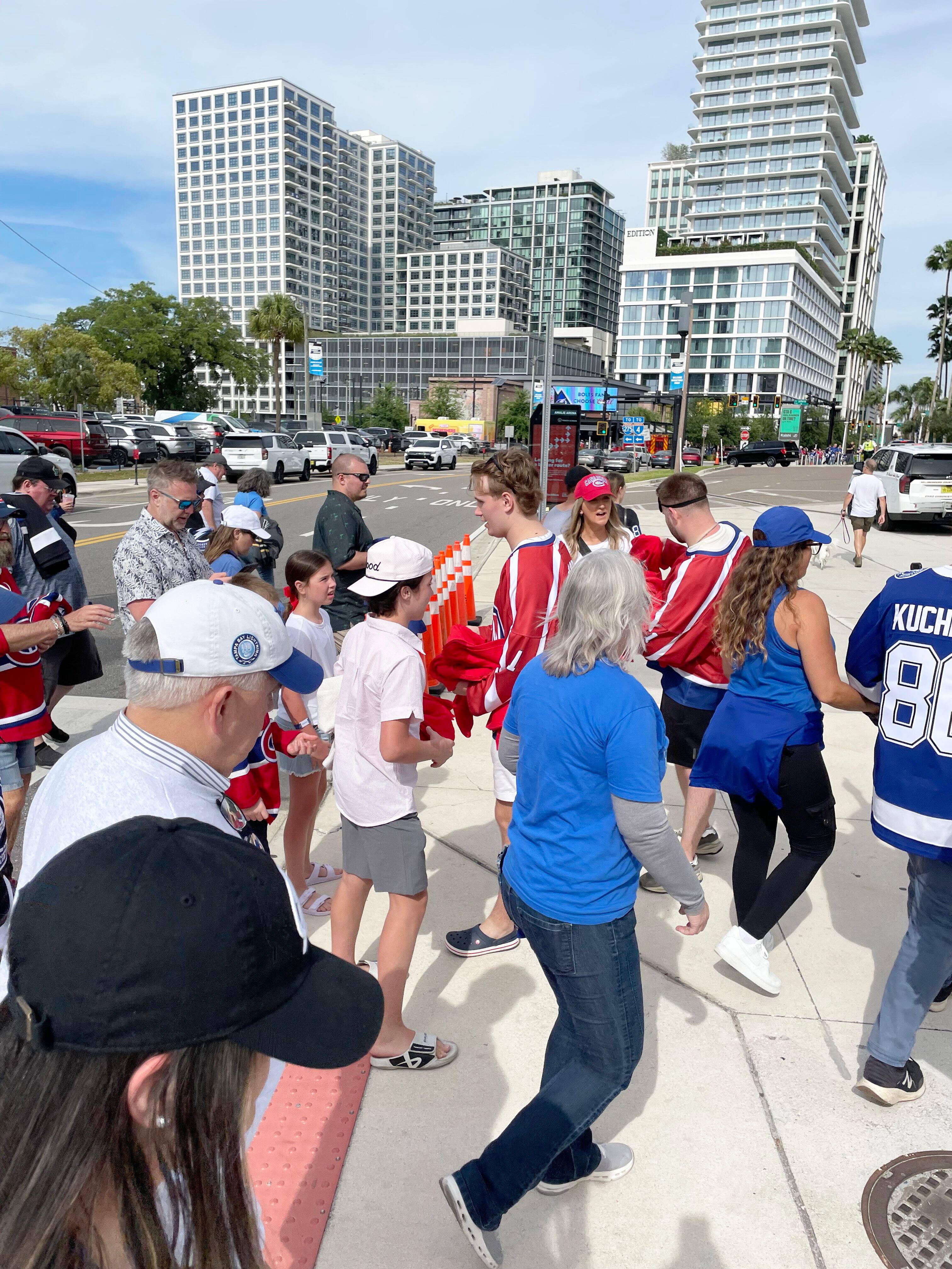 Des fans du Canadien prêts à envahir Tampa | JDQ
