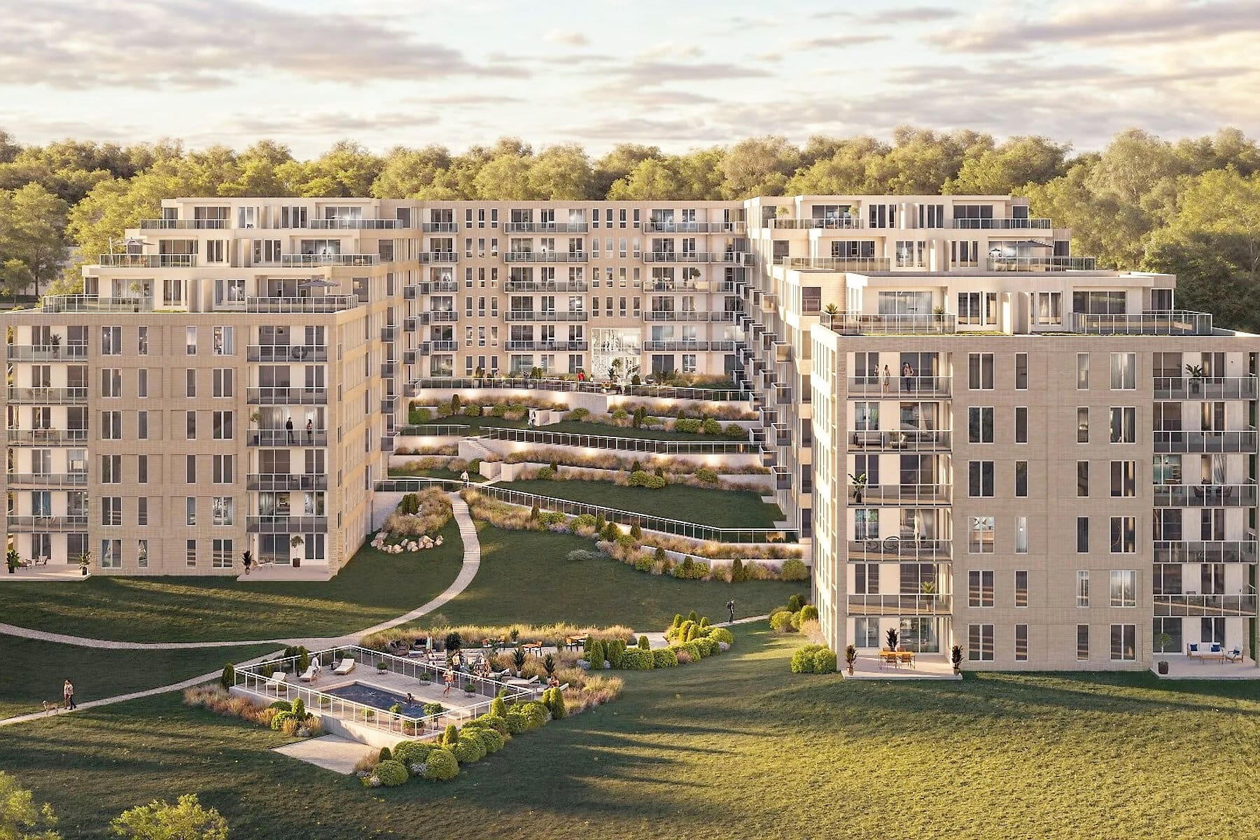 Après une longue gestation, des condos de luxe enfin lancés à Sillery