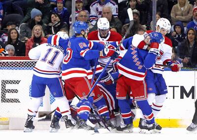 HKN-HKO-SPO-MONTREAL-CANADIENS-V-NEW-YORK-RANGERS