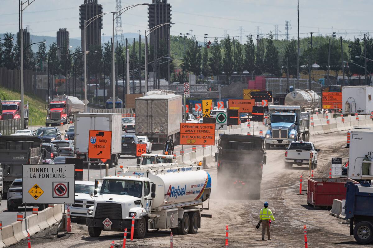 Le tunnel Louis-Hippolyte-La Fontaine en travaux jusqu&rsquo;&agrave; l&rsquo;automne 2025