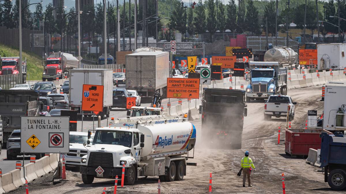 Le tunnel Louis-Hippolyte-La Fontaine en travaux jusqu’à l’automne 2025