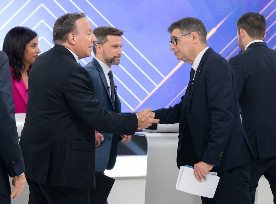 Image principale de l'article Legault compare Duhaime à Trump