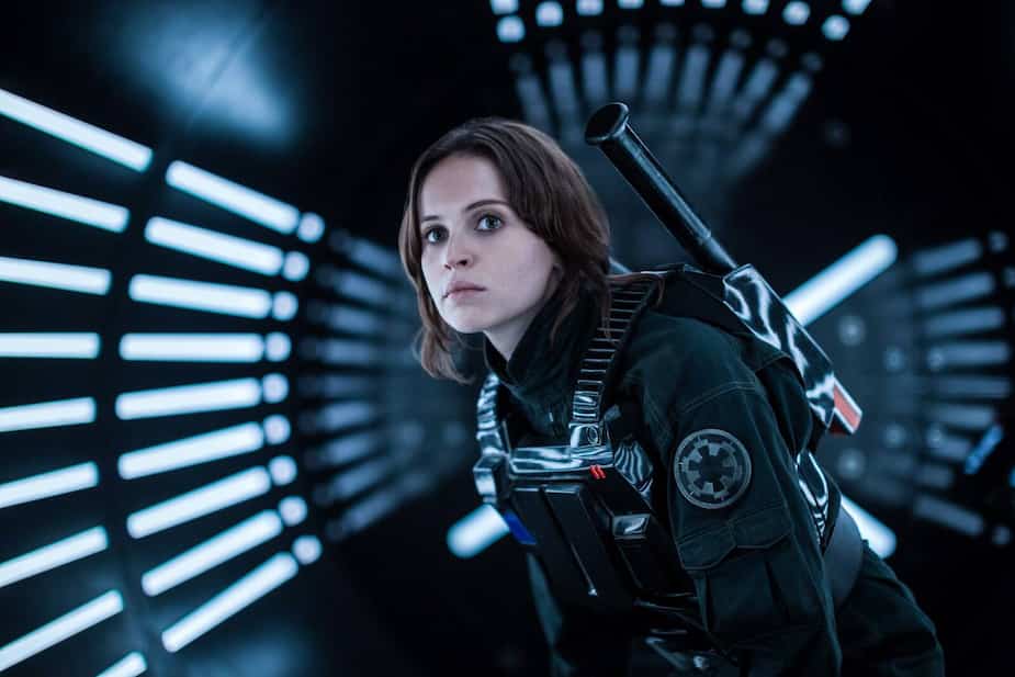 Felicity Jones dans Rogue One: A Star Wars Story