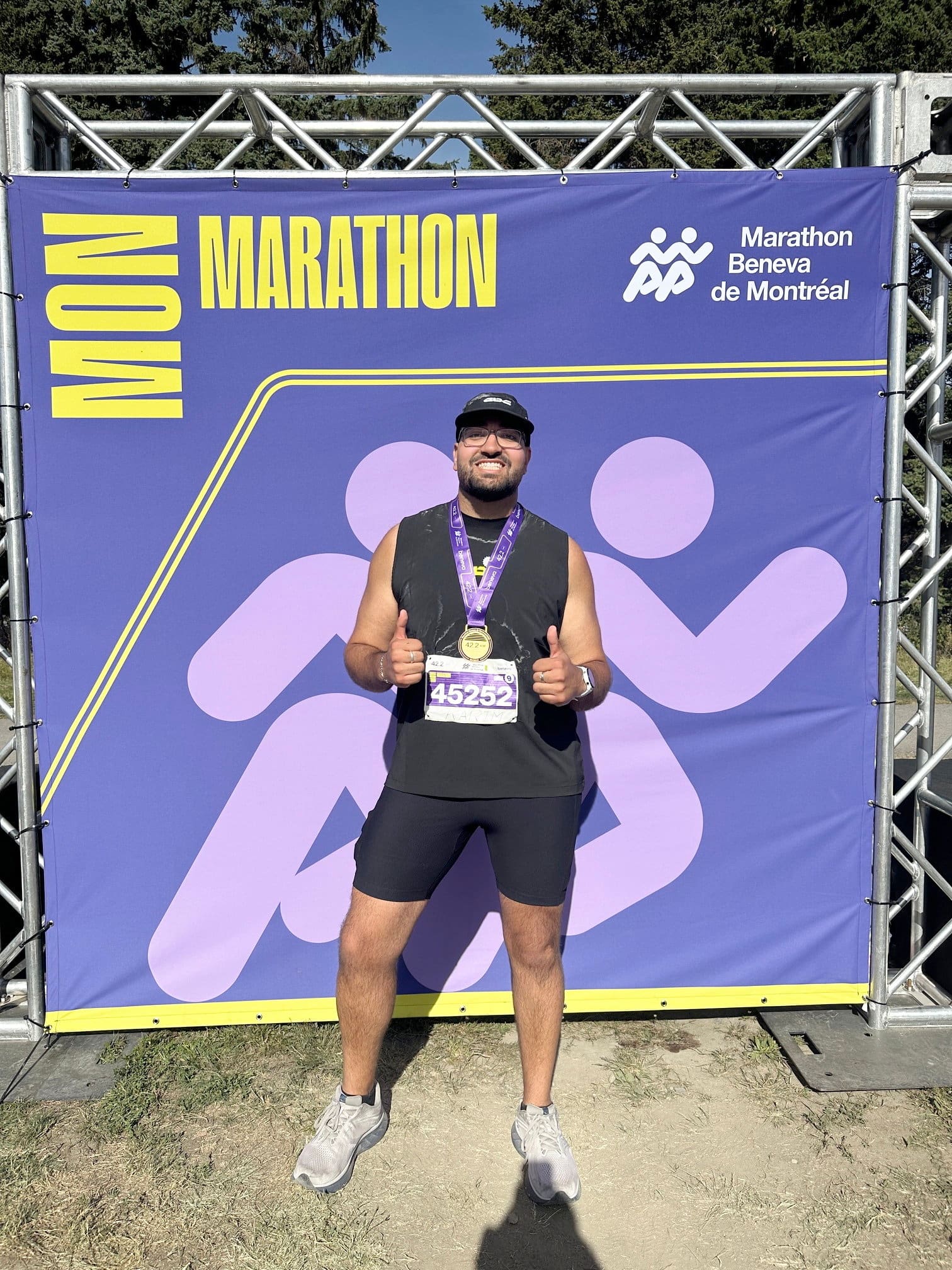Dernier au marathon de Montréal l’an dernier: ce coureur a perdu 100 livres en deux ans et vise son temps record
