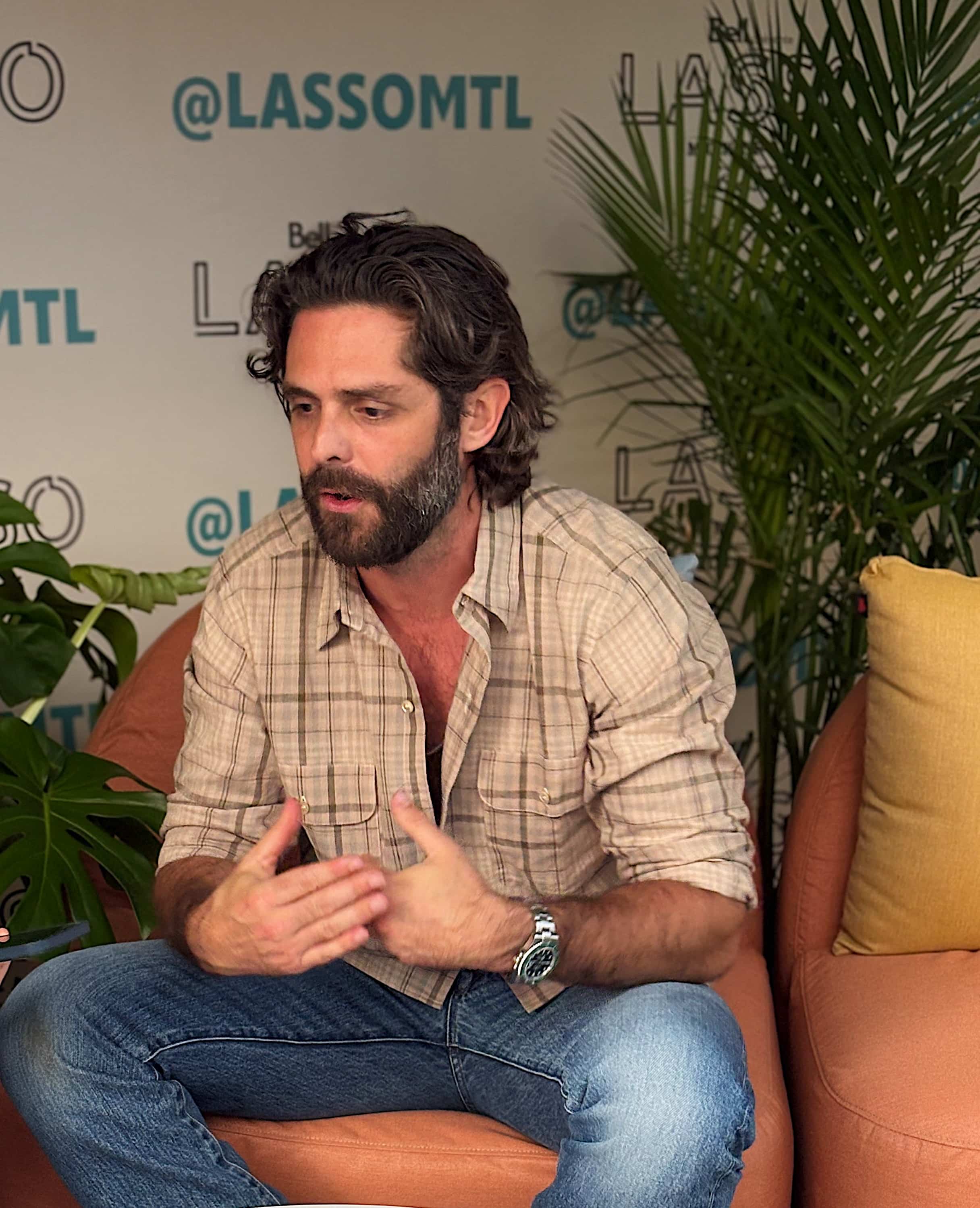 Thomas Rhett en tête d'affiche du festival LASSO: «J’étais jaloux et je me demandais quand ce serait mon tour!», a-t-il confié au Journal