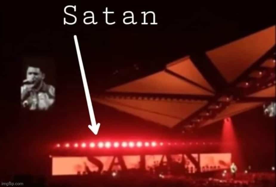 The Weeknd n’a pas célébré la gloire de Satan pendant son spectacle de