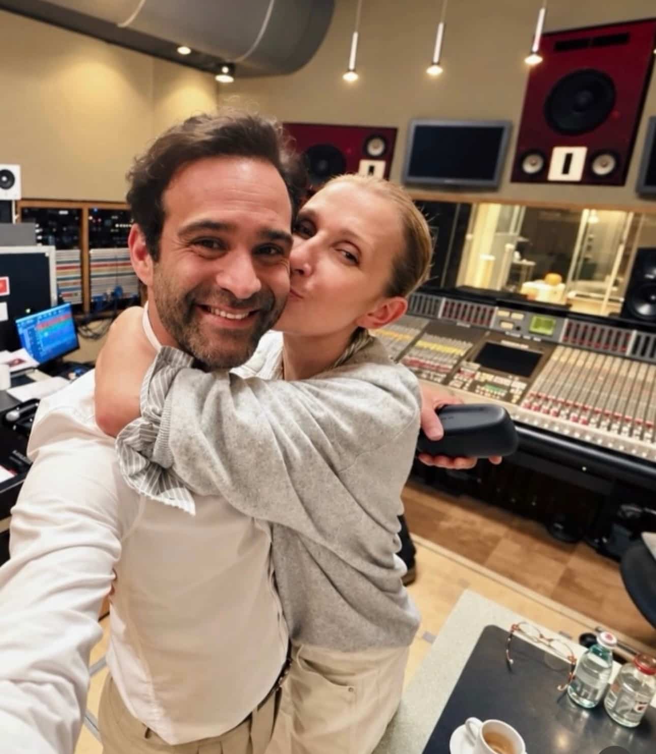 Ycare publie des photos inédites en studio avec Céline Dion