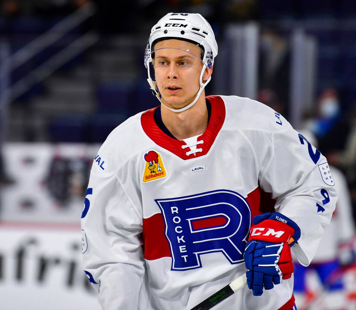 Rocket: une mar&eacute;e blanche envahit la Place Bell