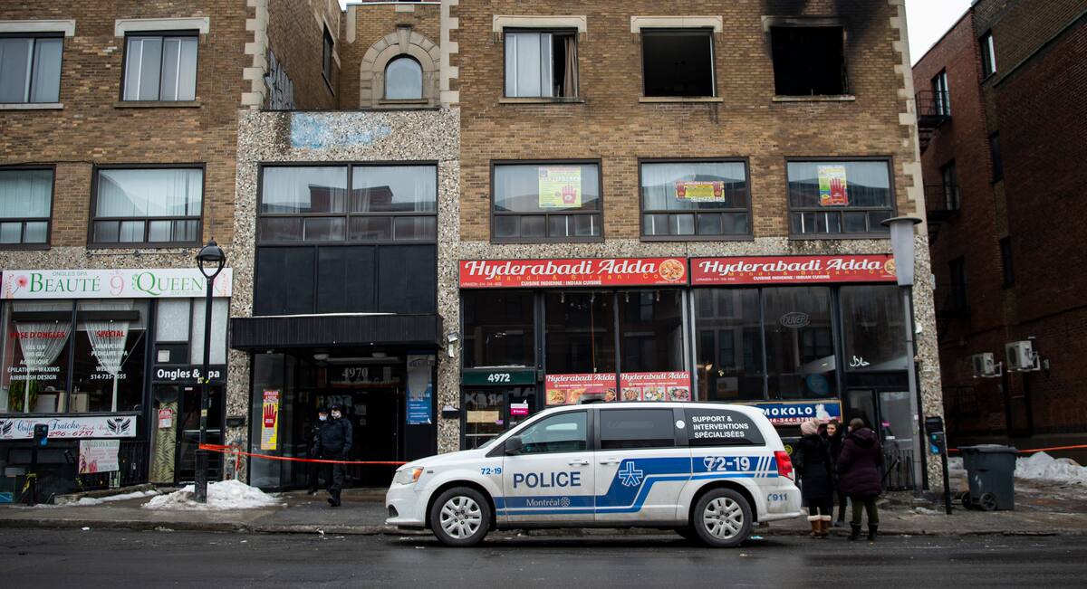[IMAGES] Un homme br&ucirc;l&eacute; sur 80 % de son corps apr&egrave;s un incendie dans C&ocirc;te-des-Neiges