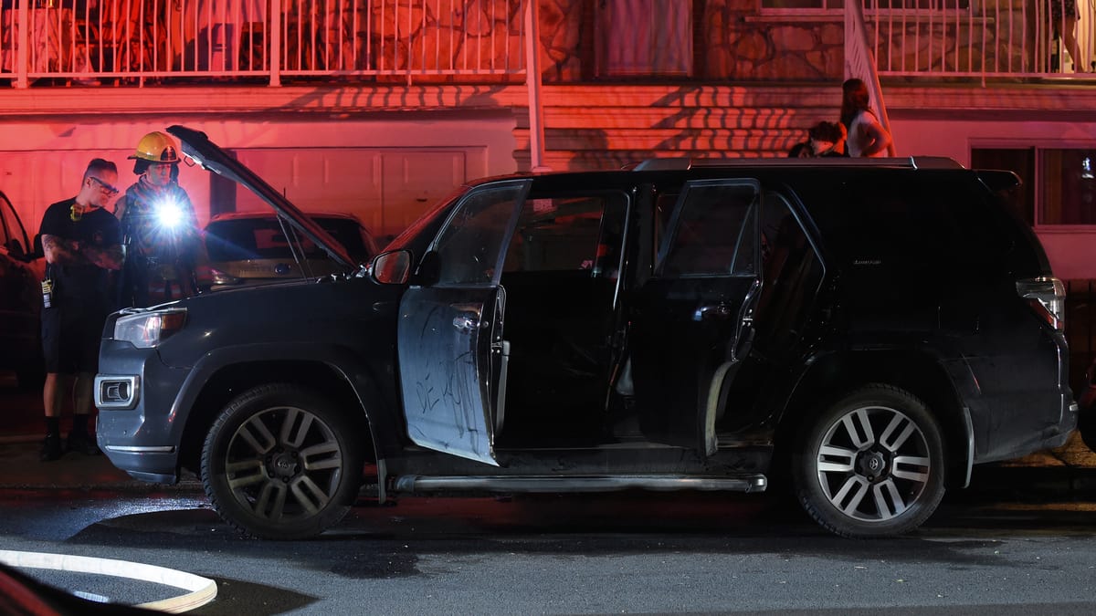 Montréal: incendie criminel d’un VUS à Saint-Léonard