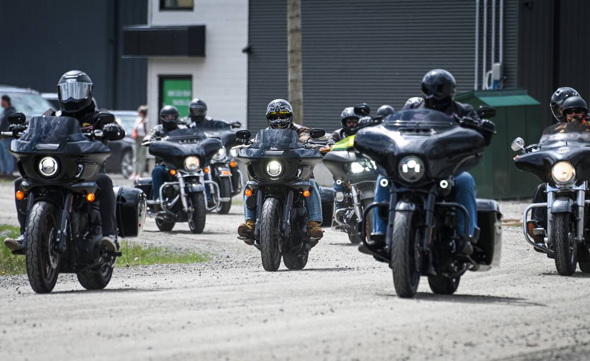 First Run des Hells Angels: un motard bless&eacute; &agrave; la t&ecirc;te lors d&rsquo;un accident en Estrie