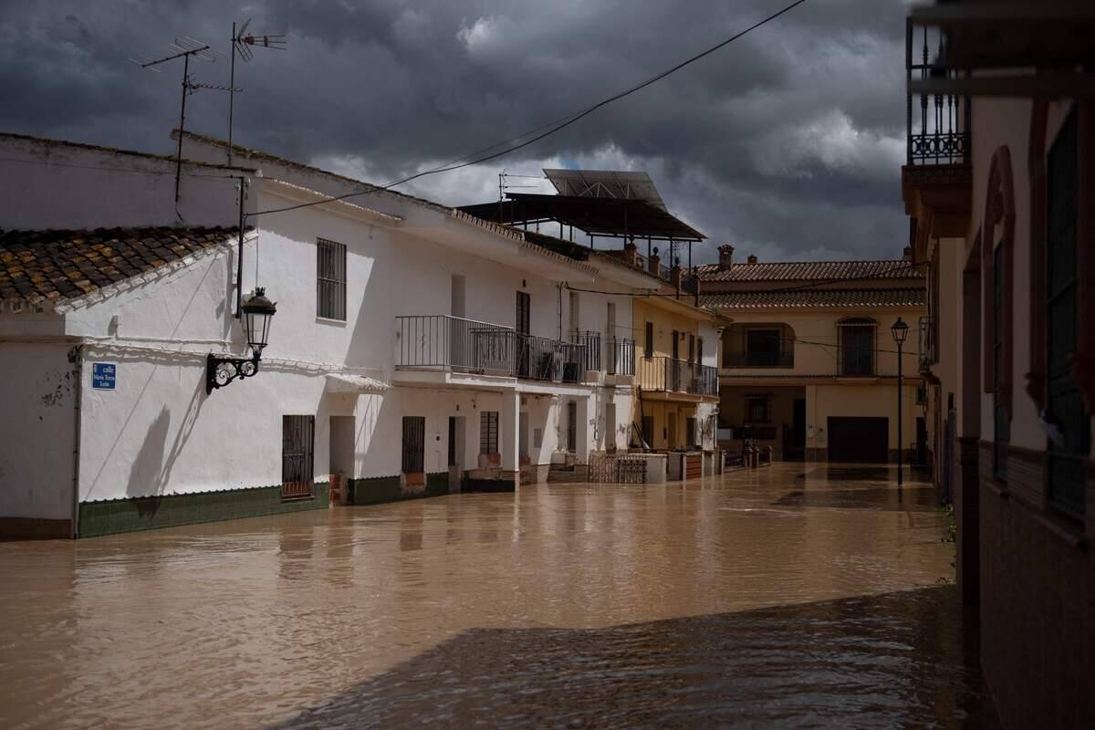 Storm Laurence: un hombre muerto y una persona que desapareció en el sur de España