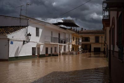 Storm Laurence: un hombre muerto y una persona que desapareció en el sur de España