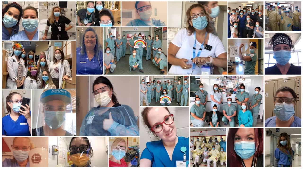 Hommage aux travailleurs de la santé