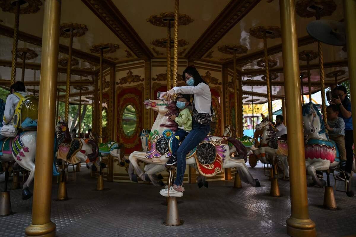 Une macabre d&eacute;couverte pr&egrave;s d&rsquo;un carrousel