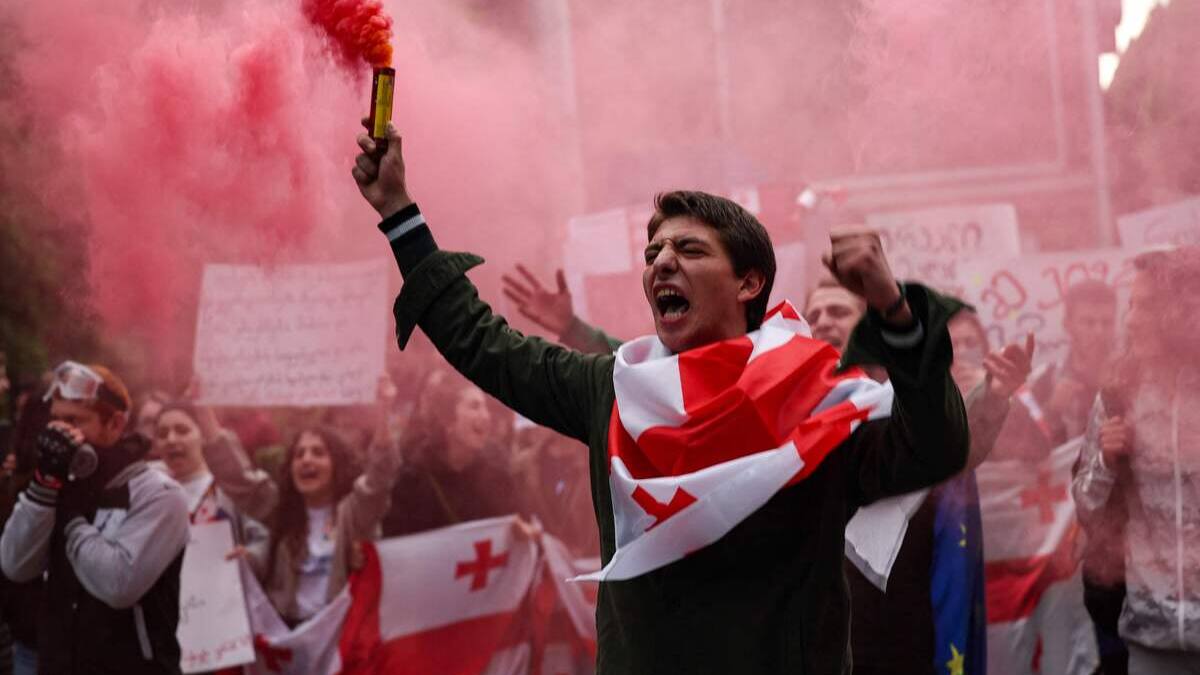 Les exilés russes s'inquiètent du «scénario» à l'œuvre en Géorgie