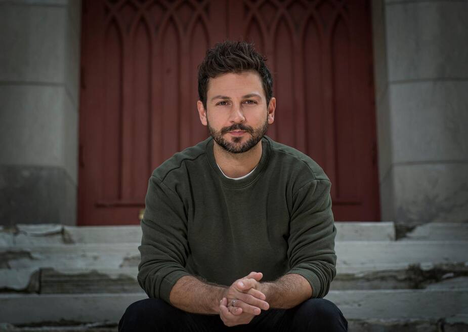 Portrait de Maxime Desbiens-Tremblay pour la sortie de son nouvel album, au Parc Baldwin, à Montréal, mercredi le 16 septembre 2020.
JOEL LEMAY/AGENCE QMI