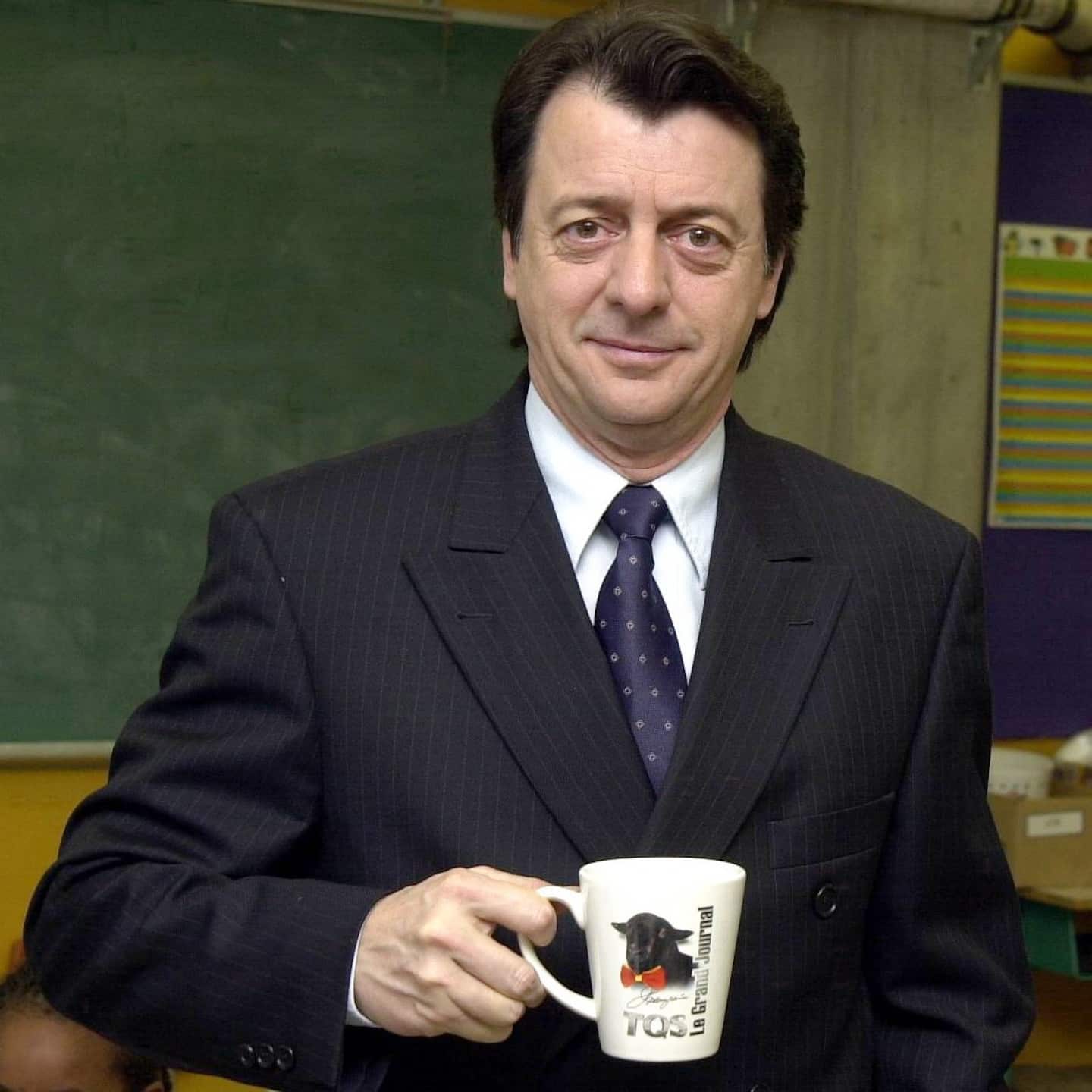 Pierre Jobin rend un vibrant hommage au journaliste Jean-Luc Mongrain décédé