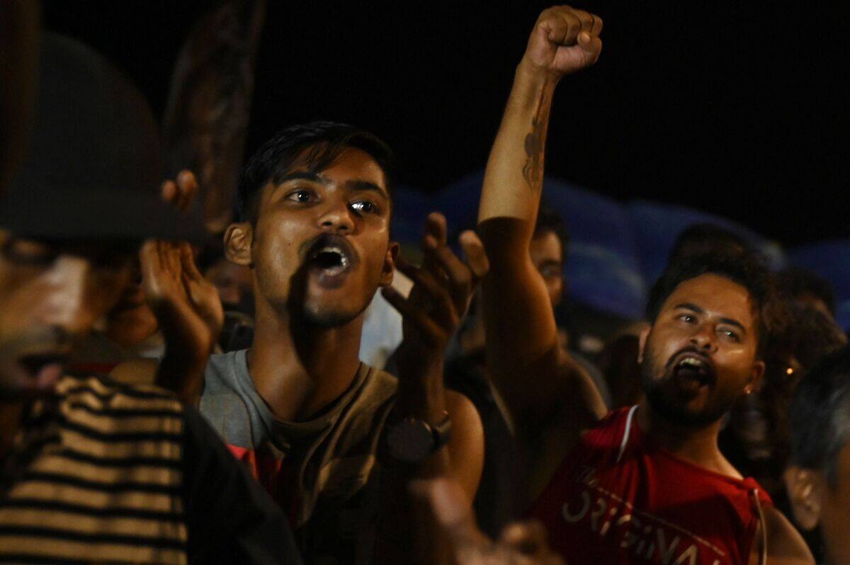 Le pr&eacute;sident du Sri Lanka d&eacute;missionne par courriel