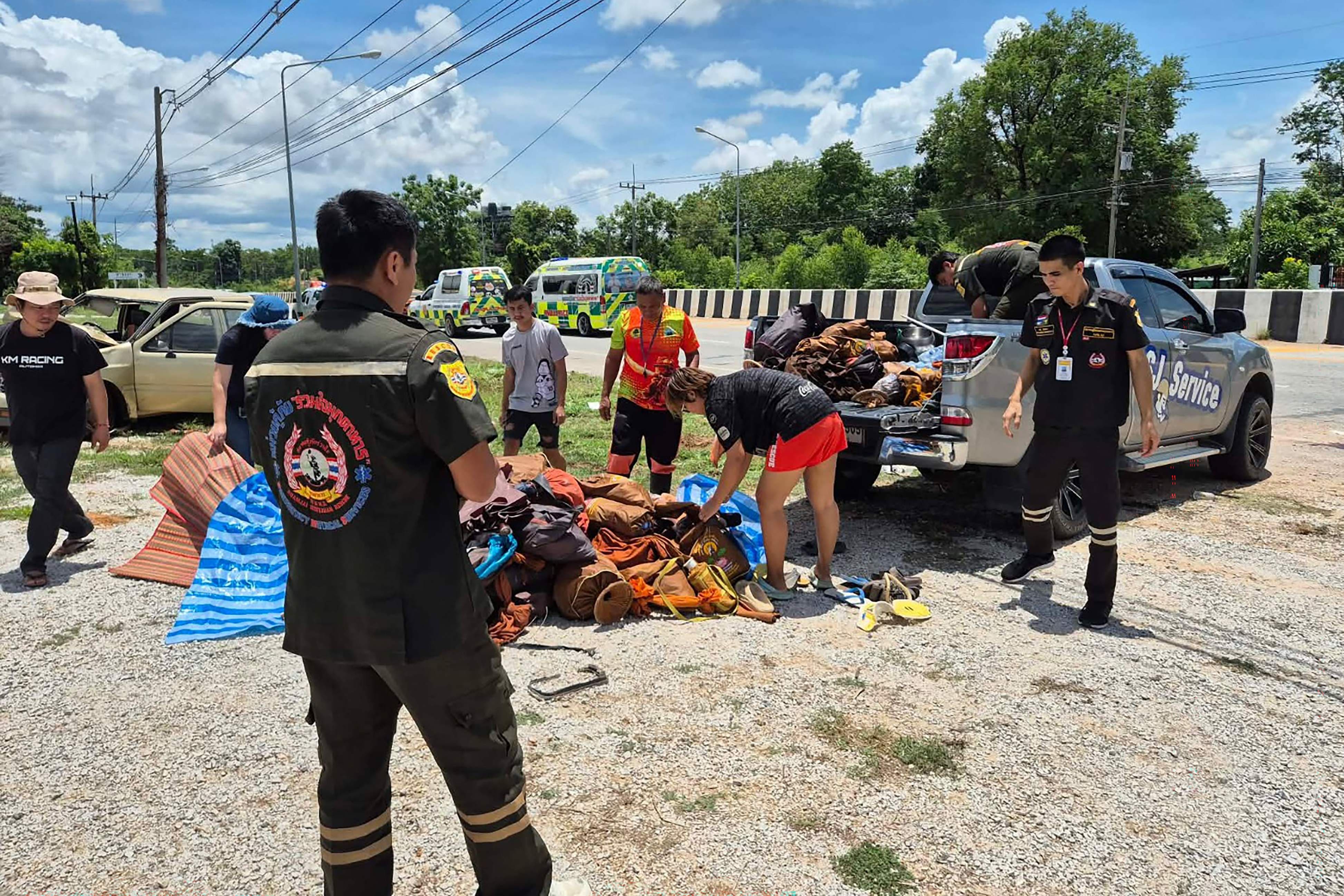 11-year-old child behind the wheel of a vehicle: tenth Buddhist monk dies after road accident in Thailand