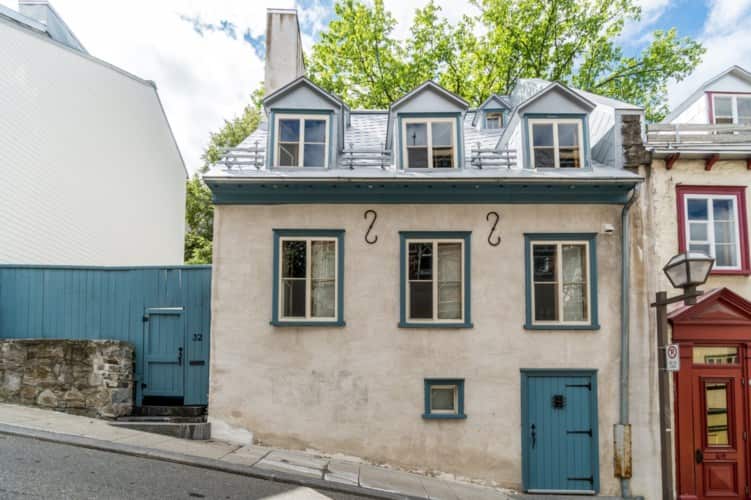 Une maison centenaire du Vieux-Québec à 1 025 000$