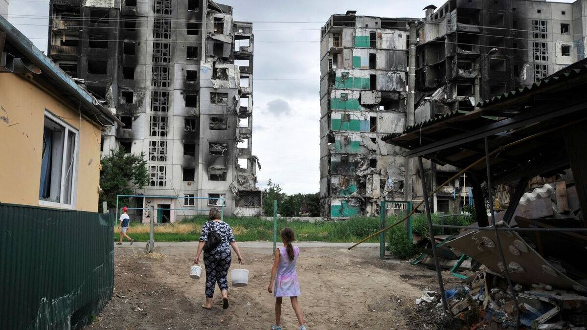 Des Ukrainiens reviennent à Kyïv, malgré la guerre