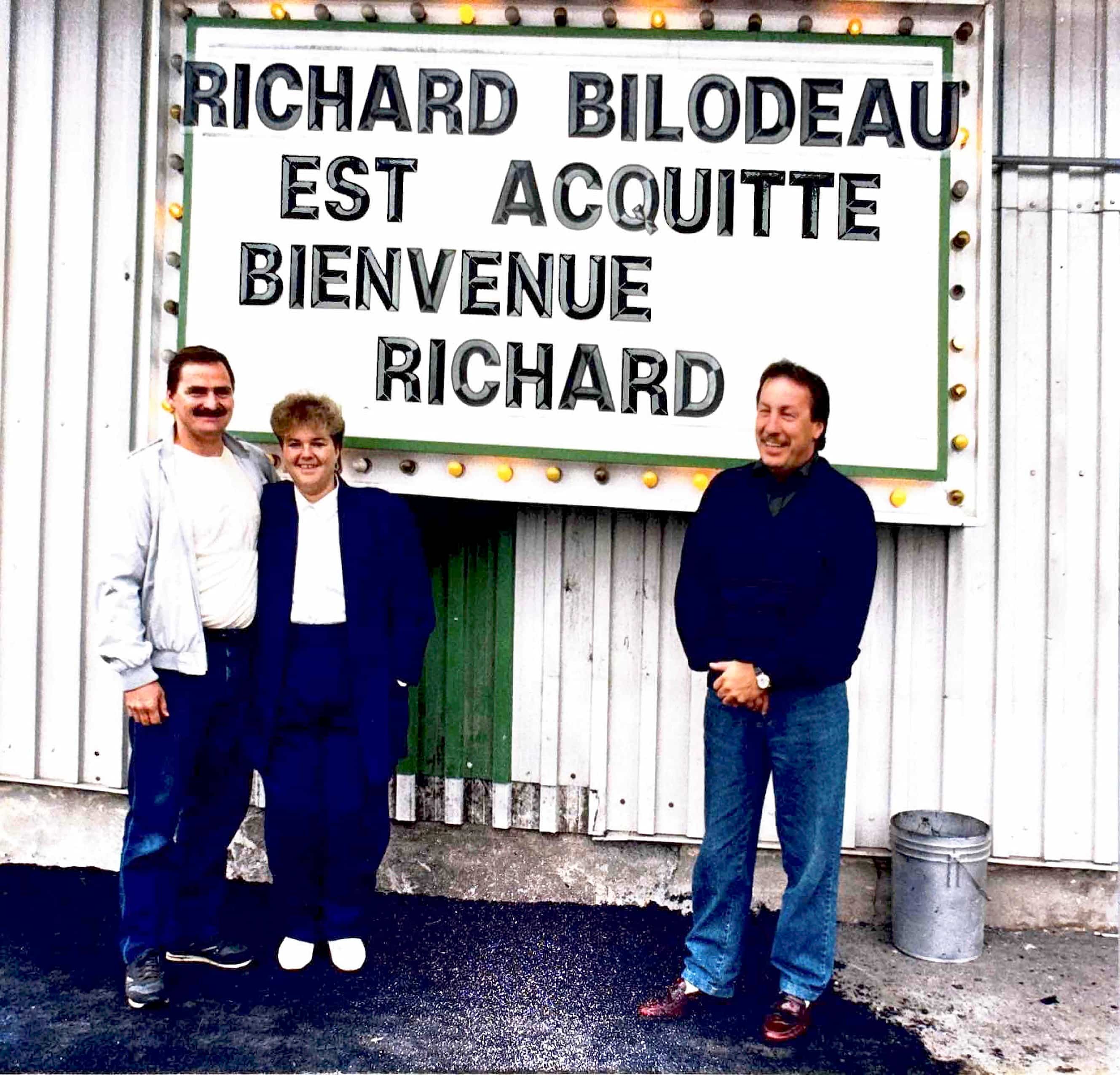 Libéré de prison grâce à Jean-Luc Mongrain: un ex-camionneur accusé à tort et sa femme le saluent