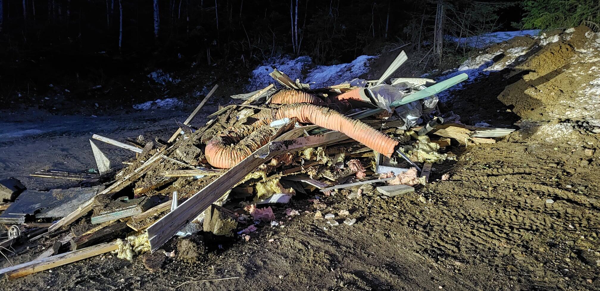 SainteBrigittedeLaval un camionneur prend la nature pour un